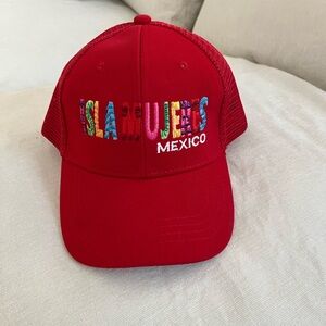 Isla Mujeres red hat